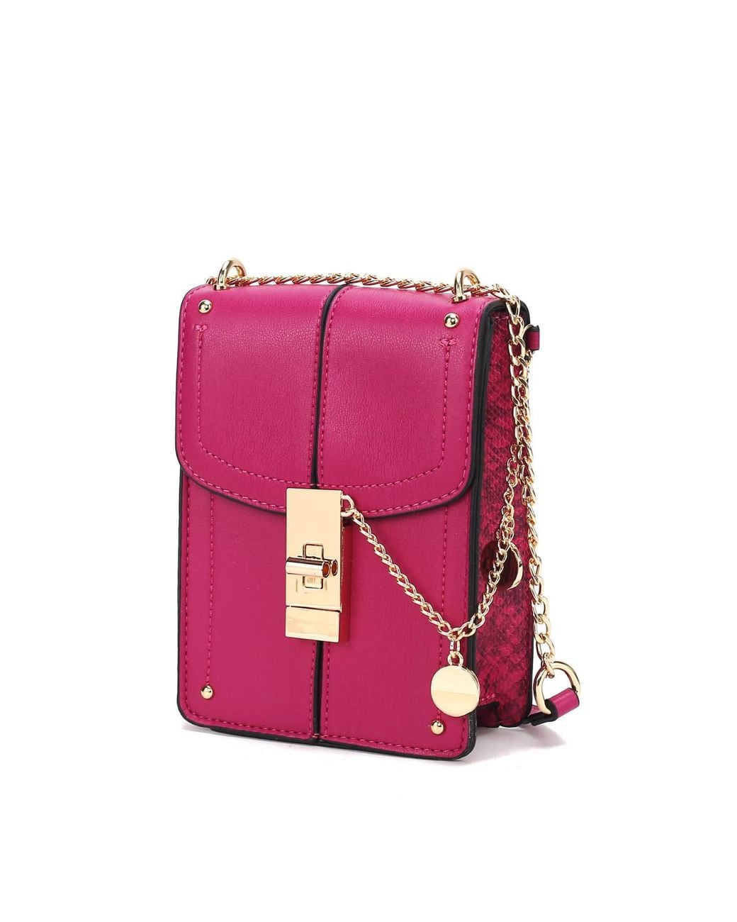 Mkf Collection - J'omor Pink Iona Crossbody Bag