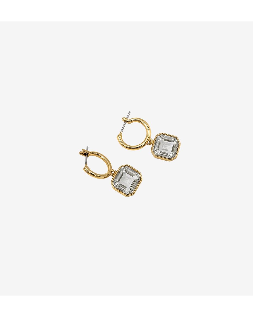 Uchi and Soto Metallic Shikaku Stone Earrings