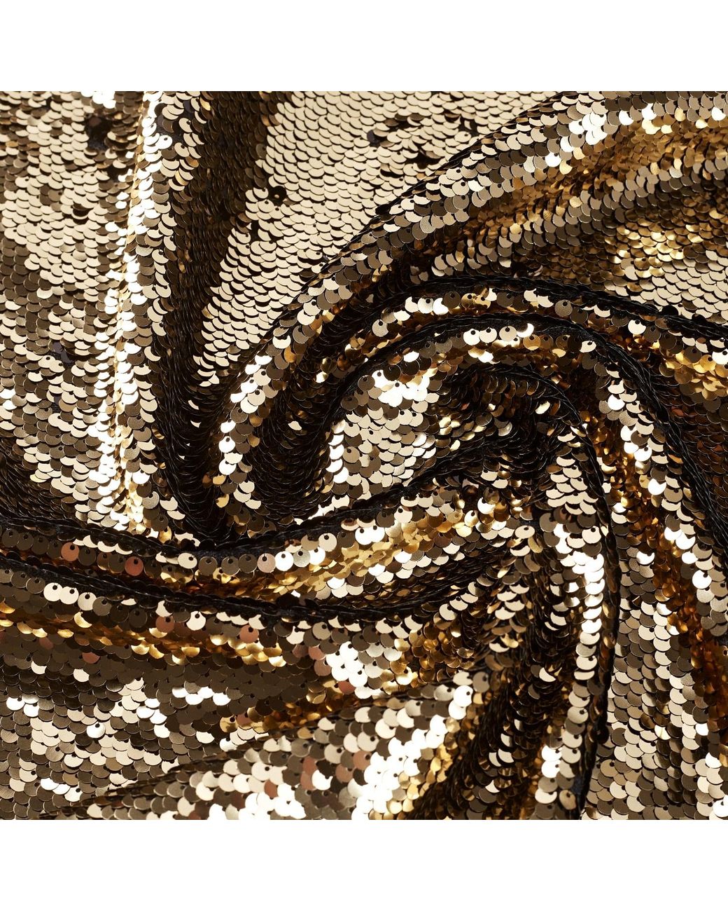 RUE AGTHONIS Green Chasser Sequined Top
