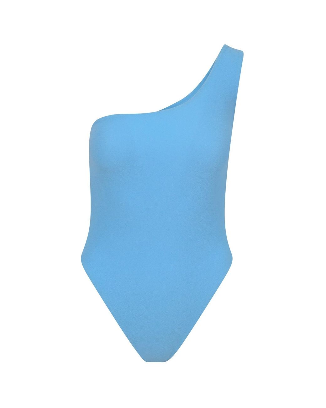 Blake Swimwear Blue Wave One Shoulder Swimsuit