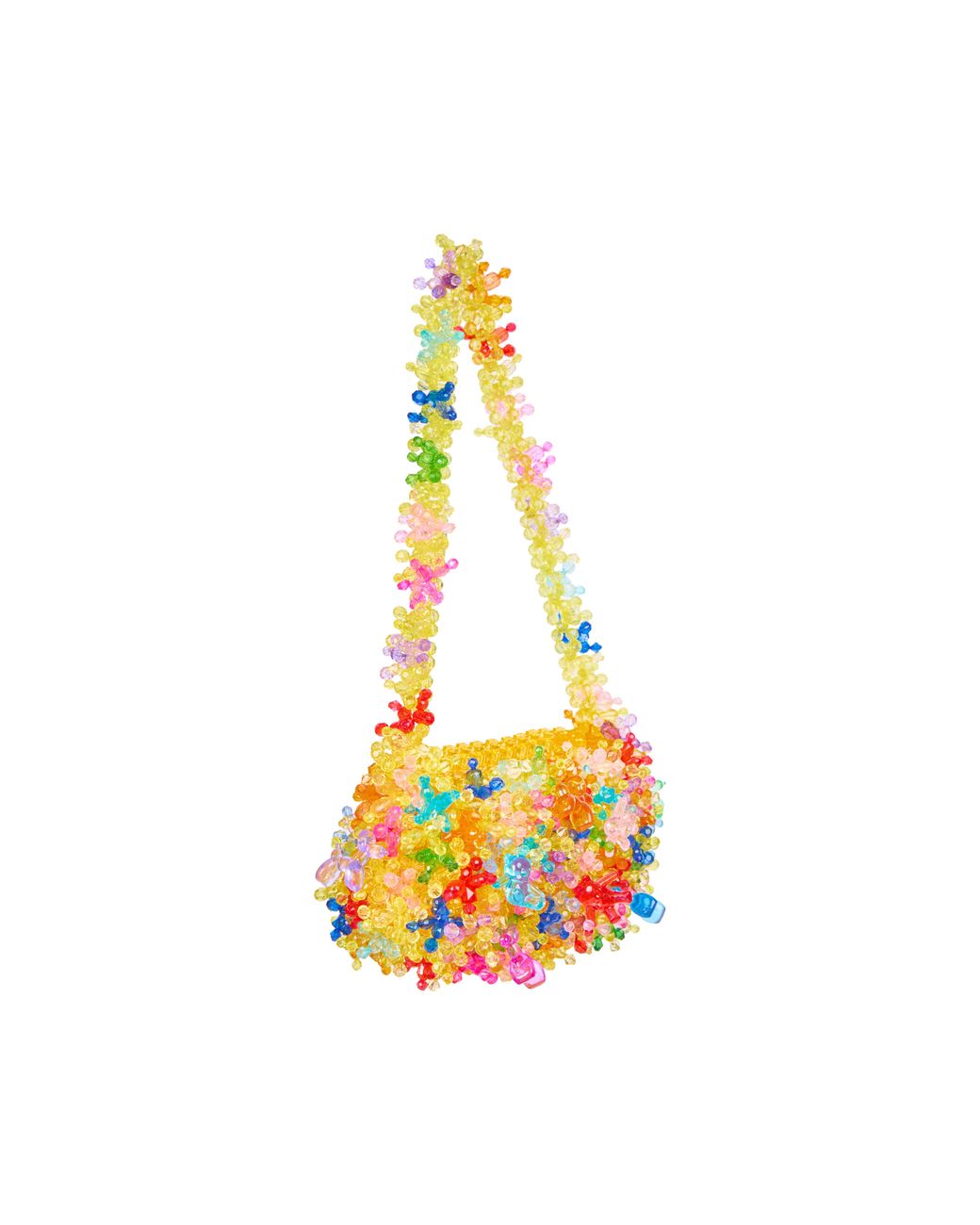 Tillie Beads Yellow Mallow Wander Shoulder Bag