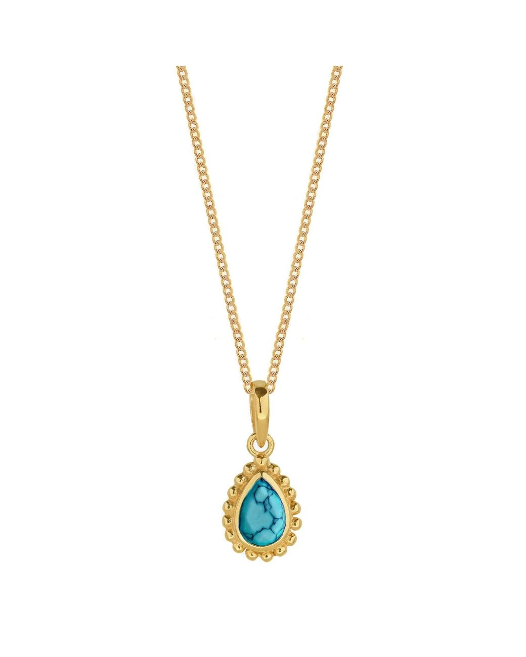 Charlotte's Web Jewellery Metallic December Birthstone Necklace
