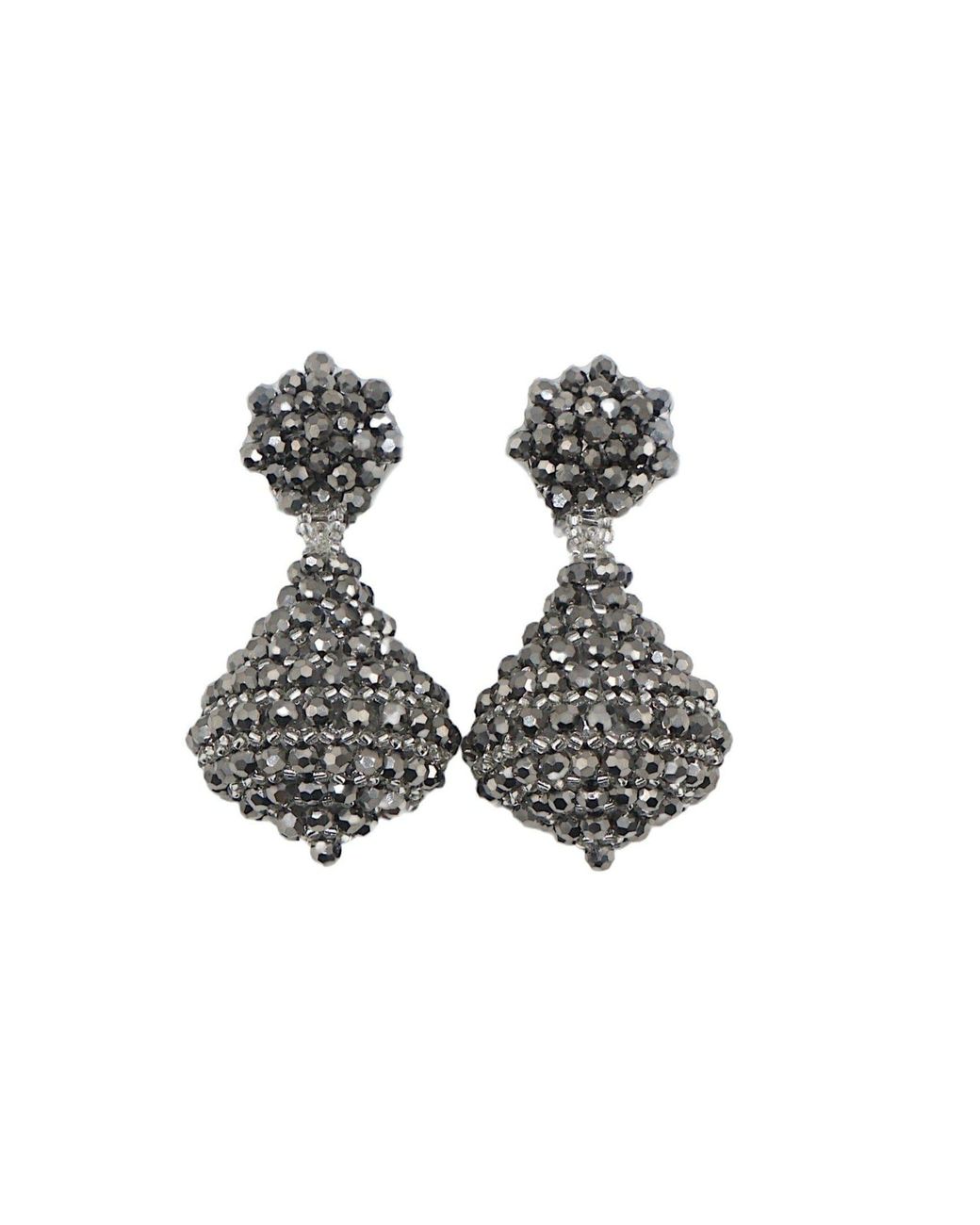 Fairchild Baldwin Metallic Chandelier Earrings