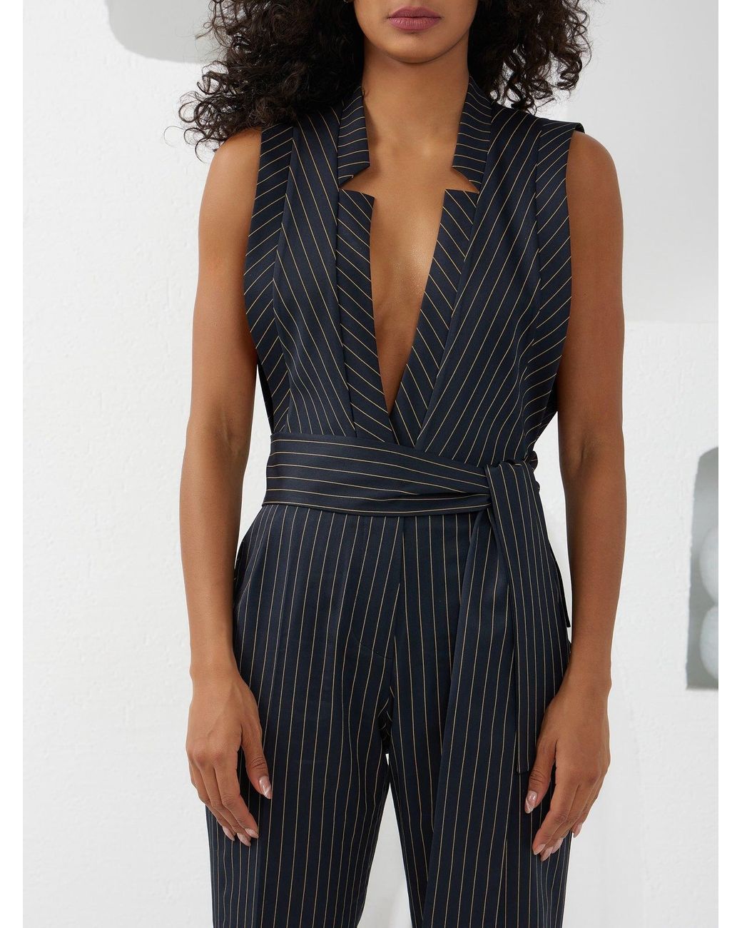 Lumina Eligma Black The Star Overall Jumpsuit