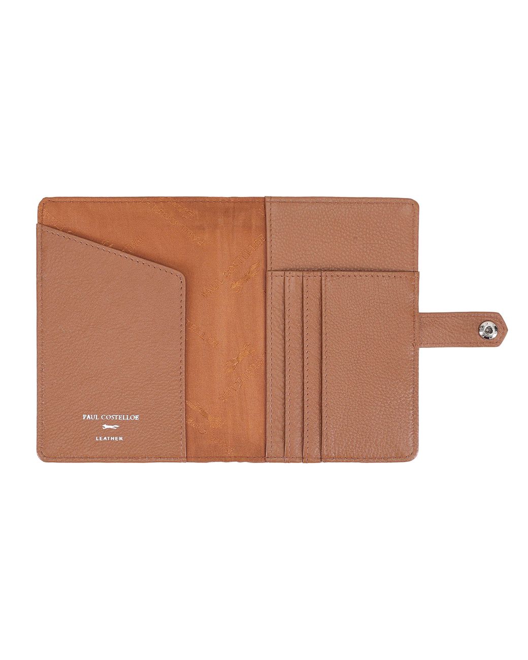Paul Costelloe Blue Tuira Leather Passport Holder for men