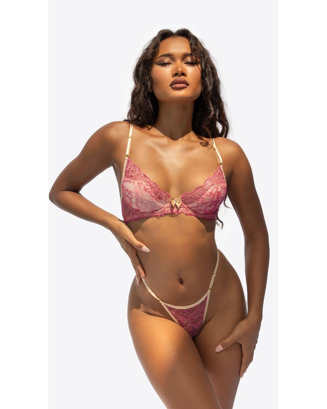 Perilla Lingerie Pink Lola Bra