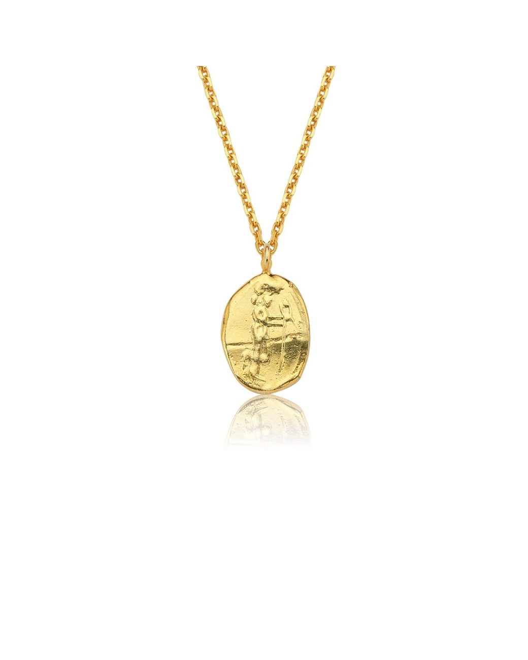 Tvento Metallic The Nummus Achillis Necklace for men