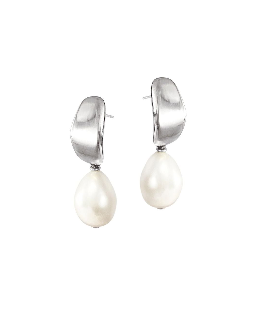 Biko Jewellery Metallic Mirage Pearl Studs