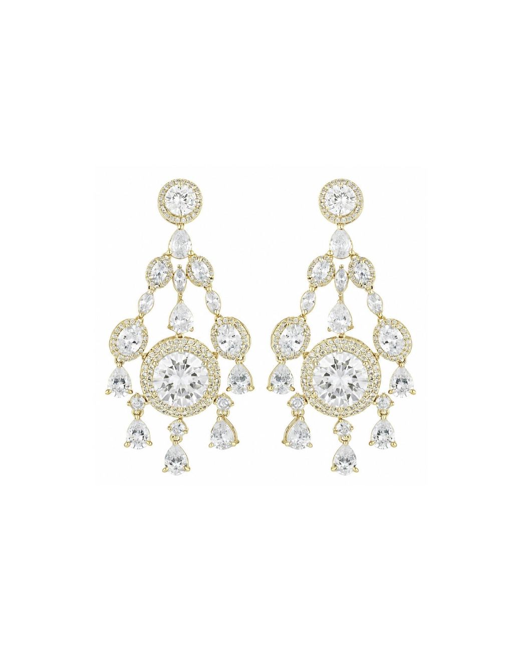 Stephanie Browne Australia Metallic Satine Earrings