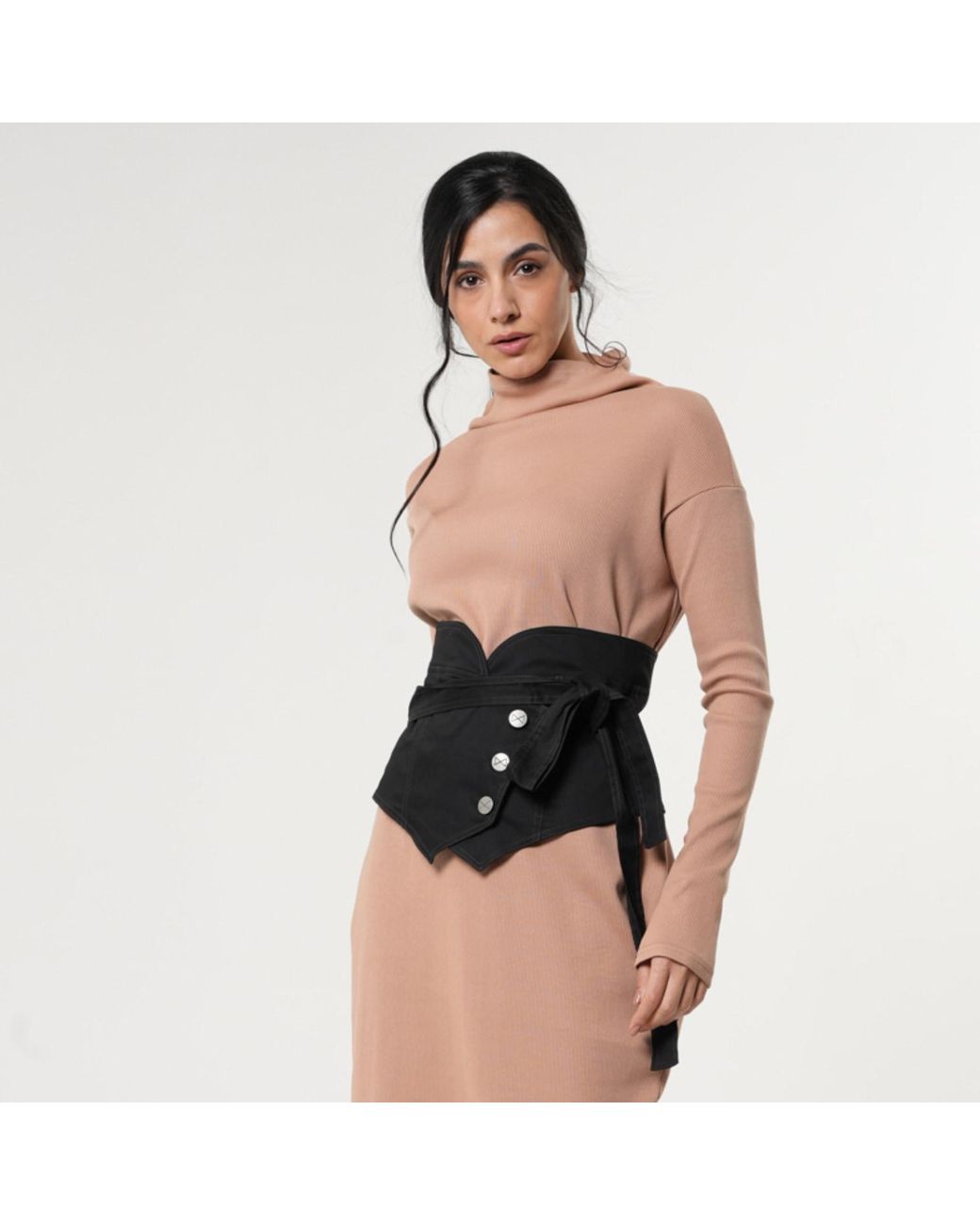 Metamorph Black Obi Belt