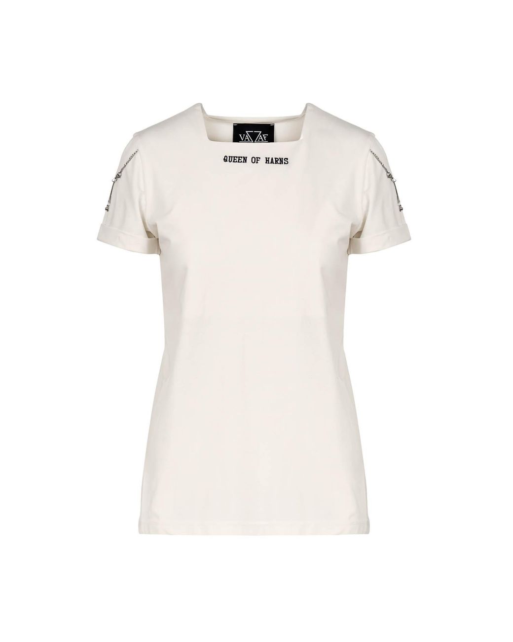 Vazaf White Square Shirt