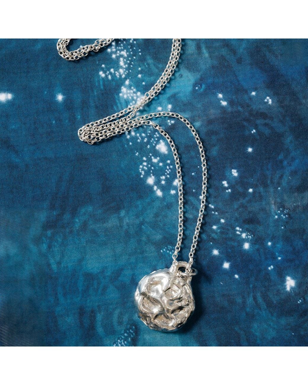 Moca Jewellery Black Moon Necklace