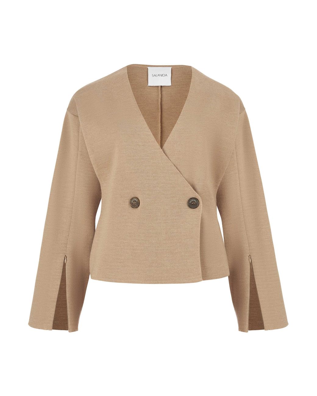 SALANIDA Natural Galante Knitted 100% Merino Blazer