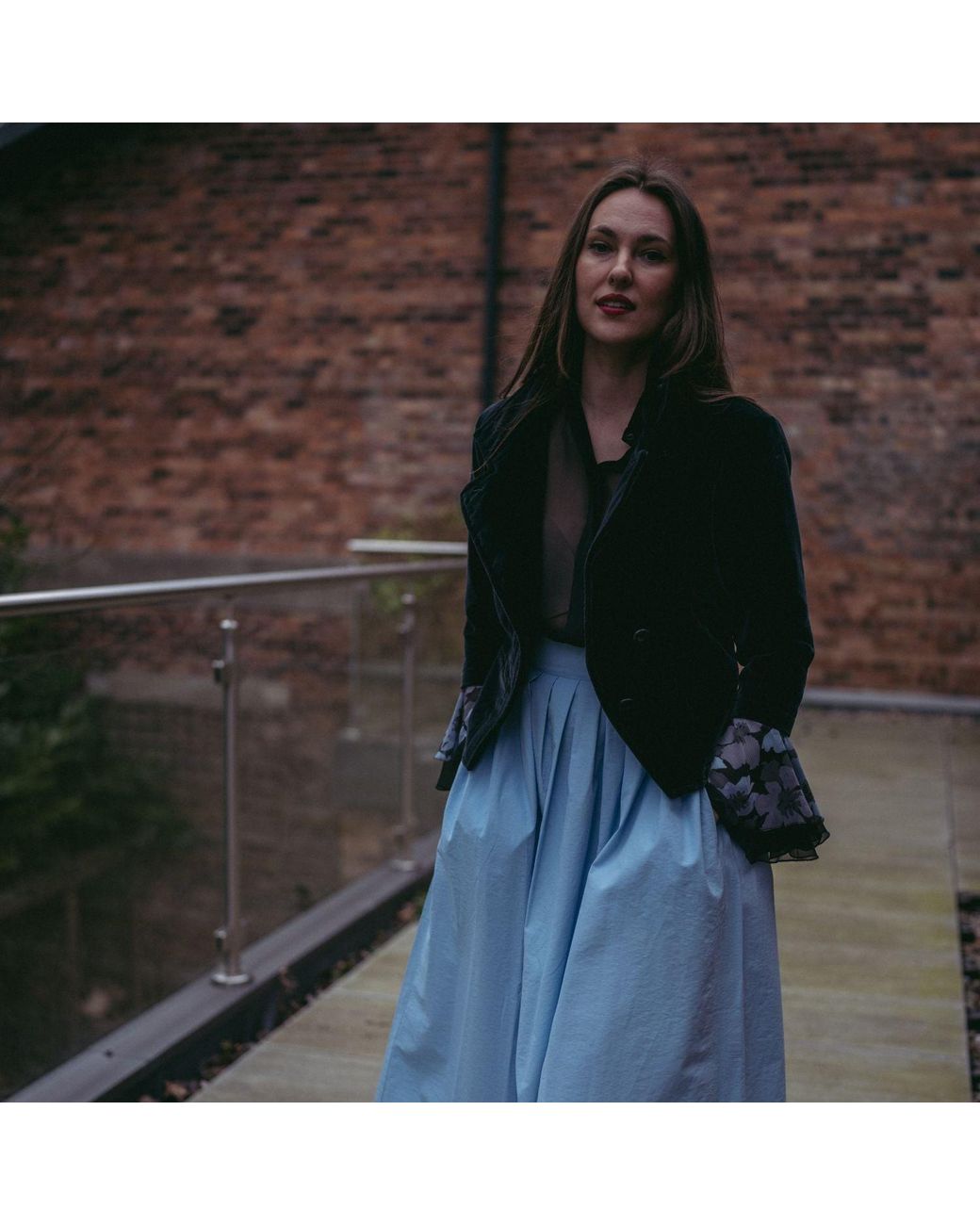 BEIRA Black Elena Jacket Velvet