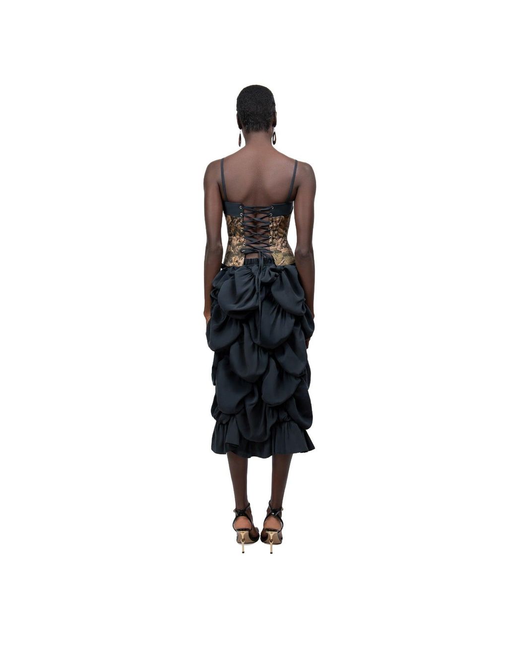 28Natelier Black Bubble Skirt