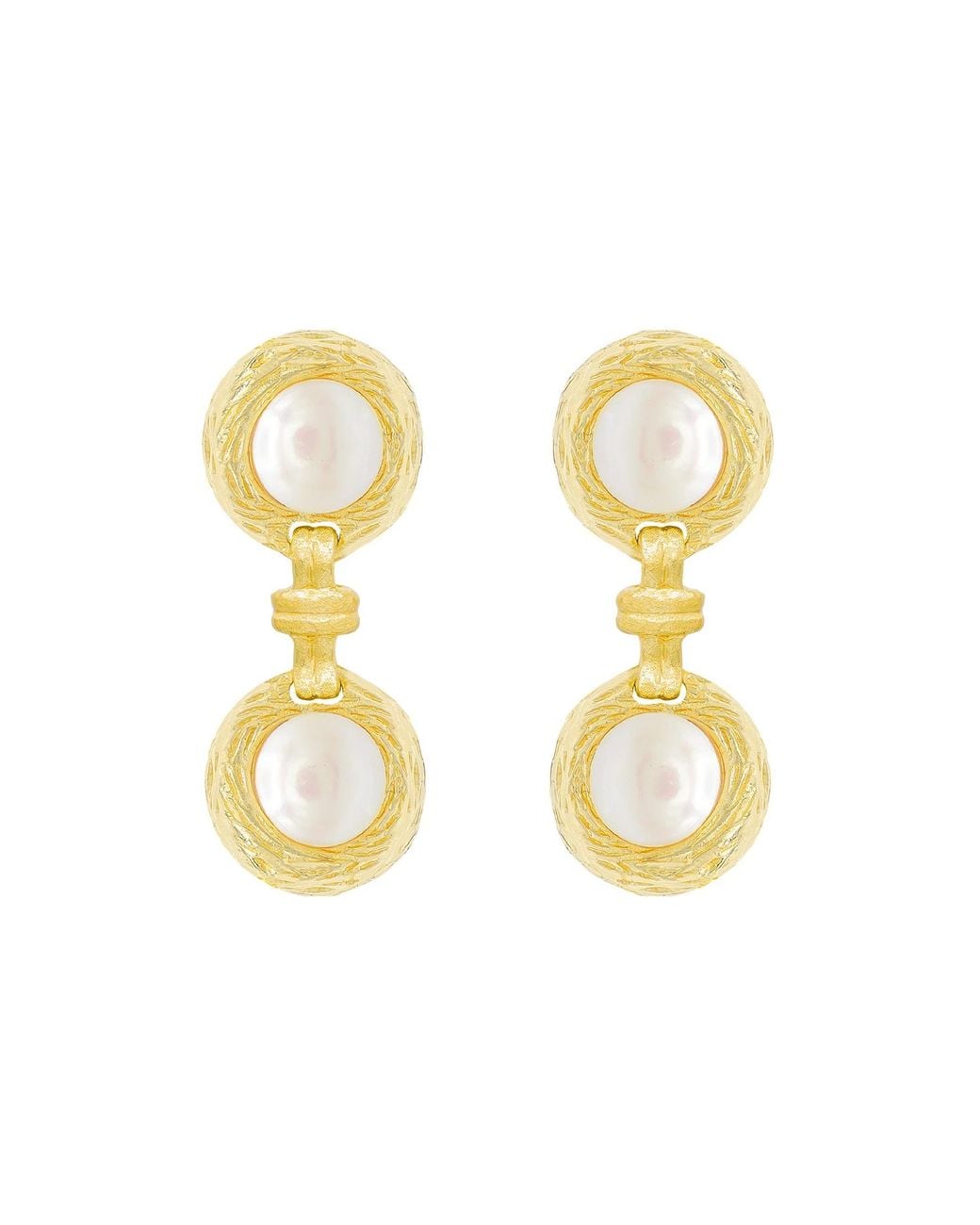 Marcia Moran Metallic Aral Earrings