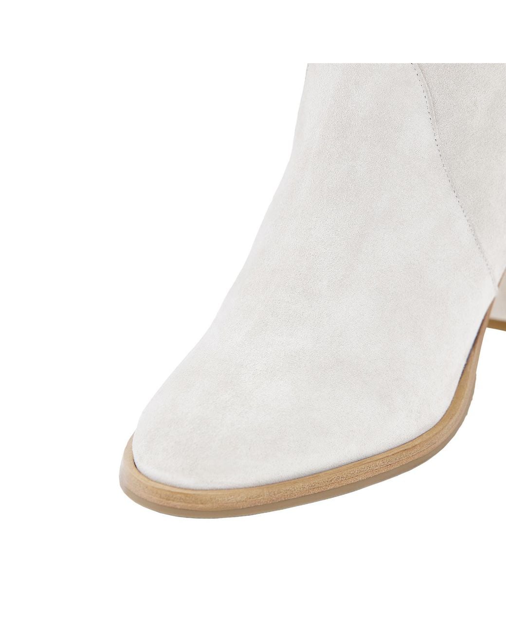 Moon D'elle White Neutrals Zenit Knee High Boots