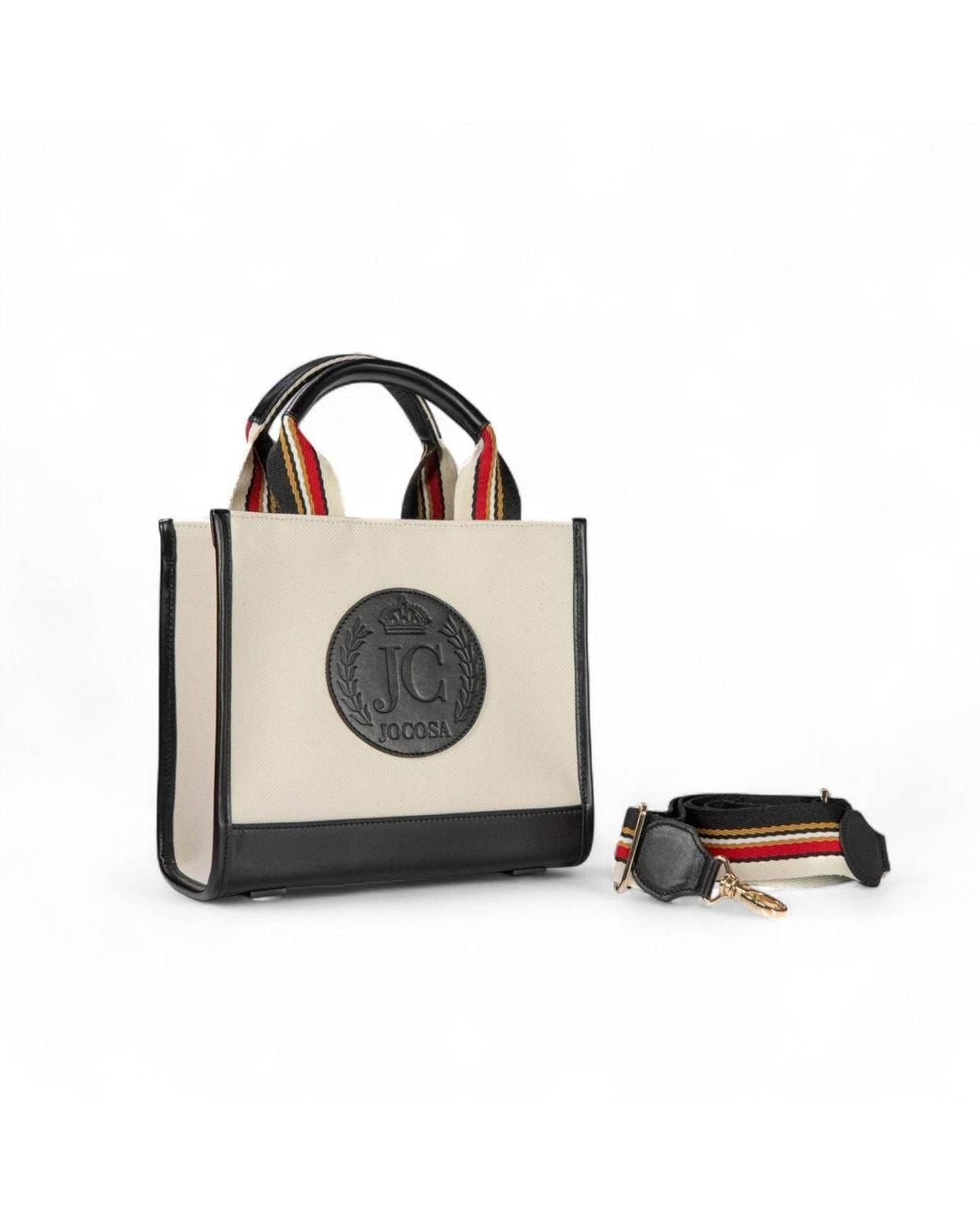 Jocosa Black Mini Tote Bag