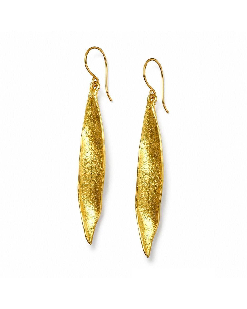 Mother Nature Jewelry Metallic Leaf Earrings, Handmade Statement Dangles