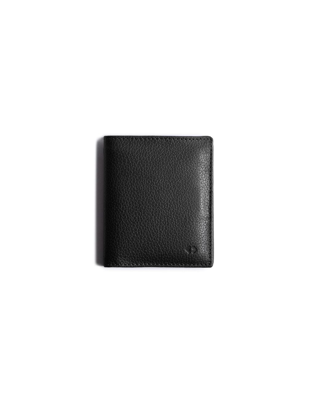 Harber London Black Rfid Legacy Bifold Wallet for men