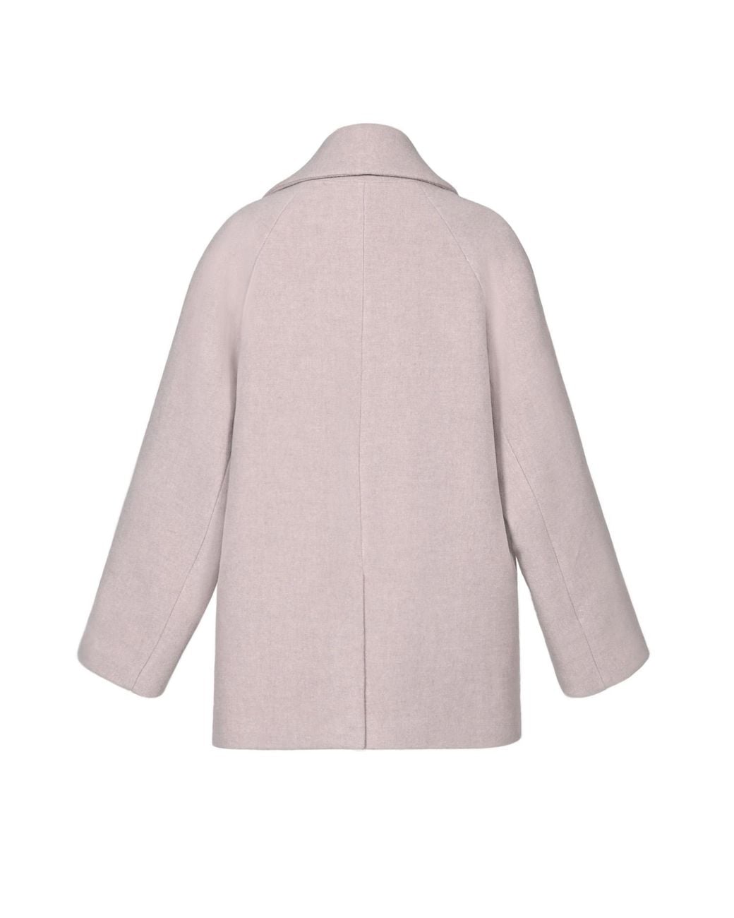Anse Victorin Purple Blair Wool Coat