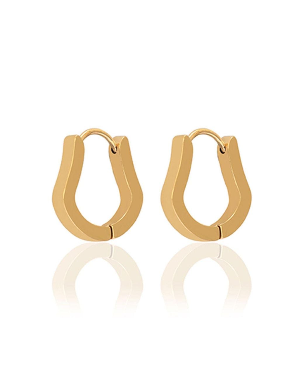 A Weathered Penny Metallic Juno Hoops