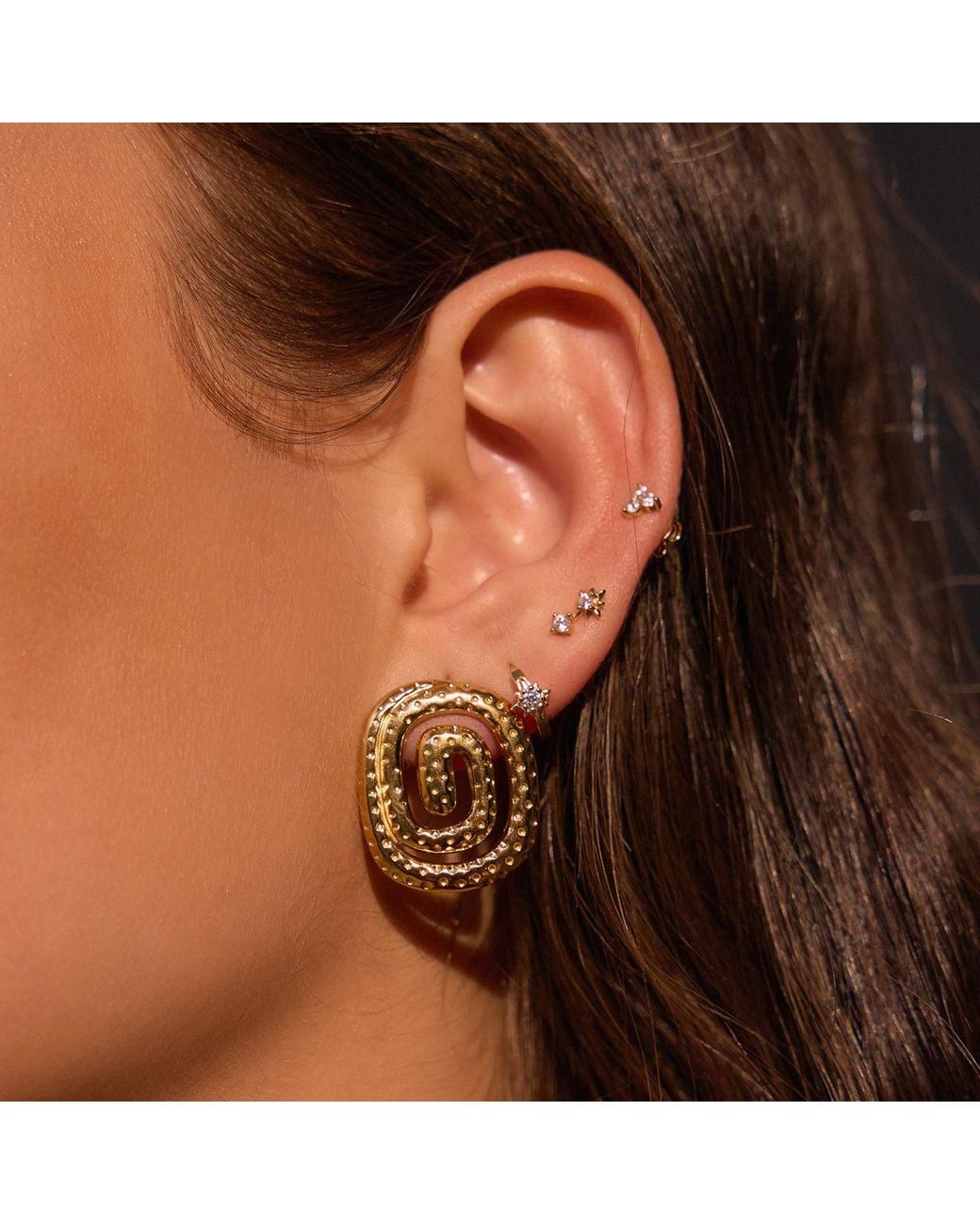 ARMS OF EVE Metallic Billie Earrings