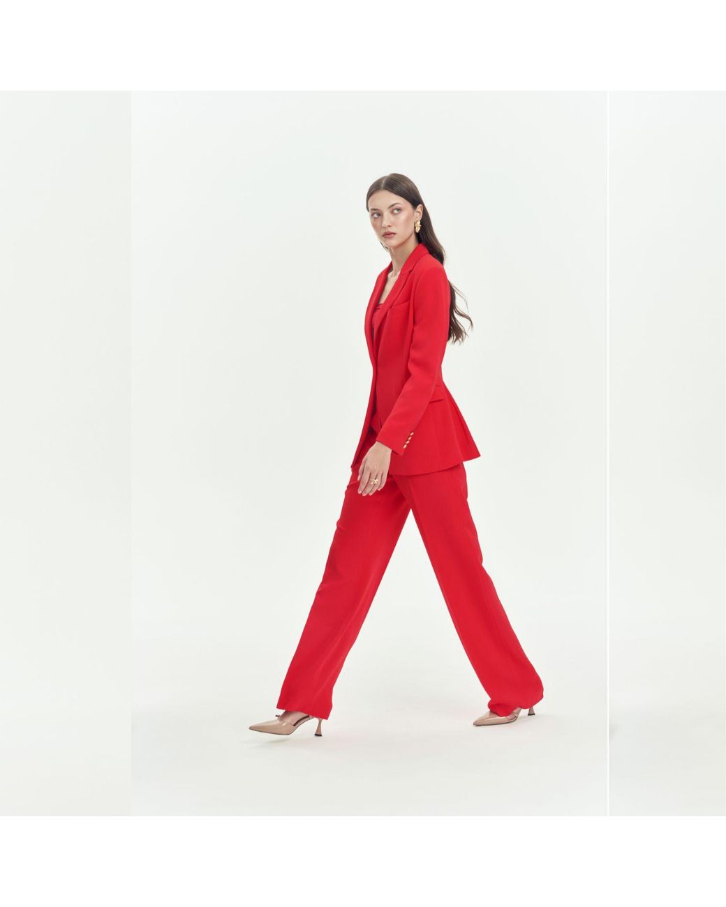 Elsava Red Grace Trousers