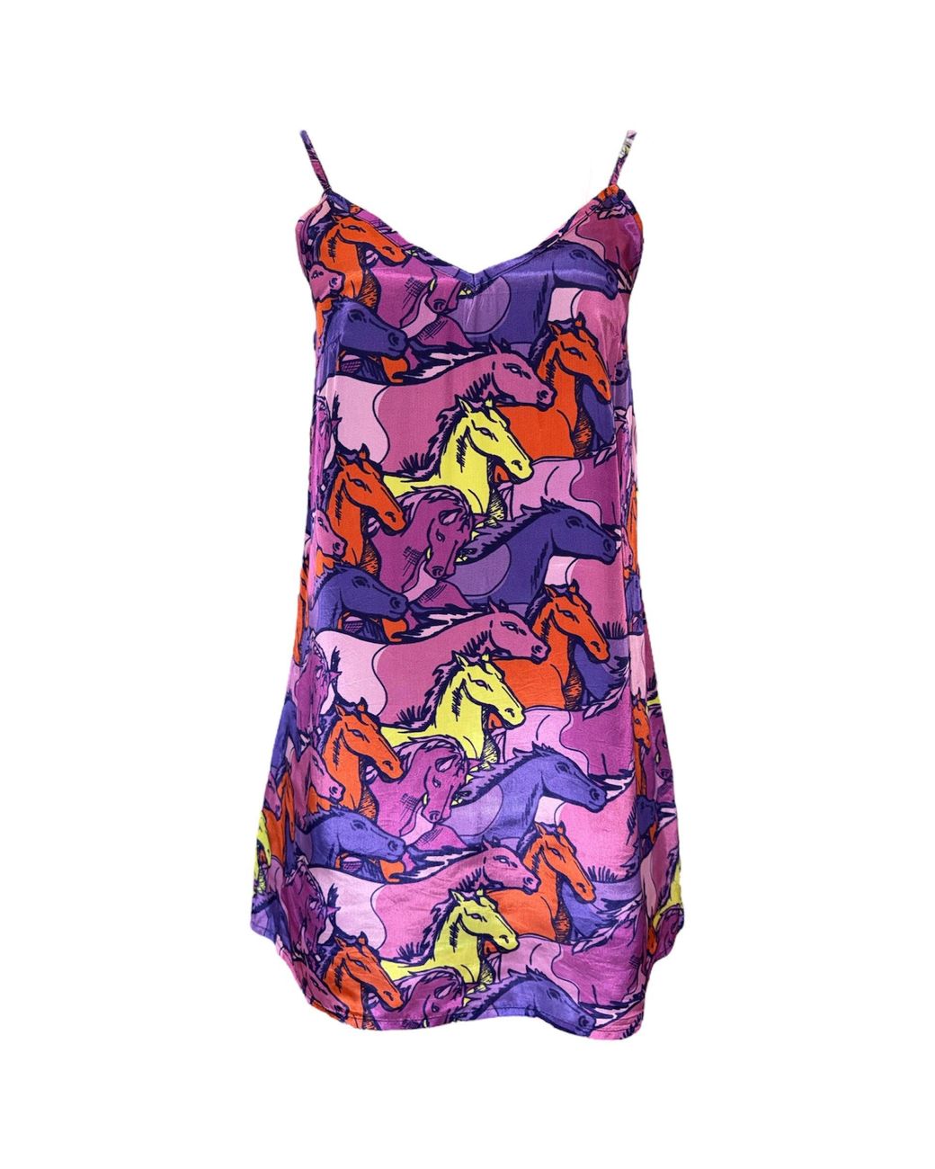 Any Old Iron Purple Runaway Short Dress