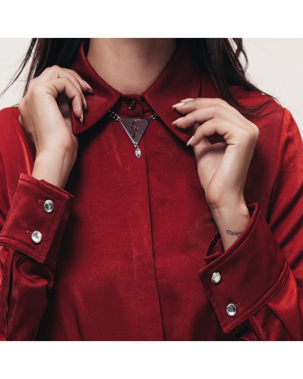 Vazaf Red Flow Shirt