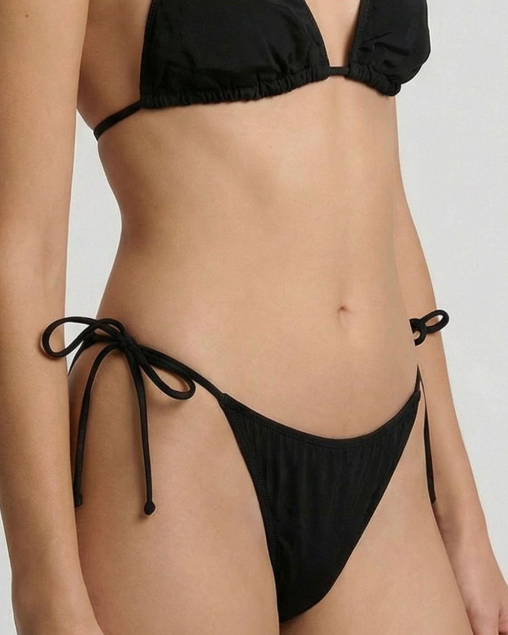 Lords of Harlech Black Bonita Bikini Bottom