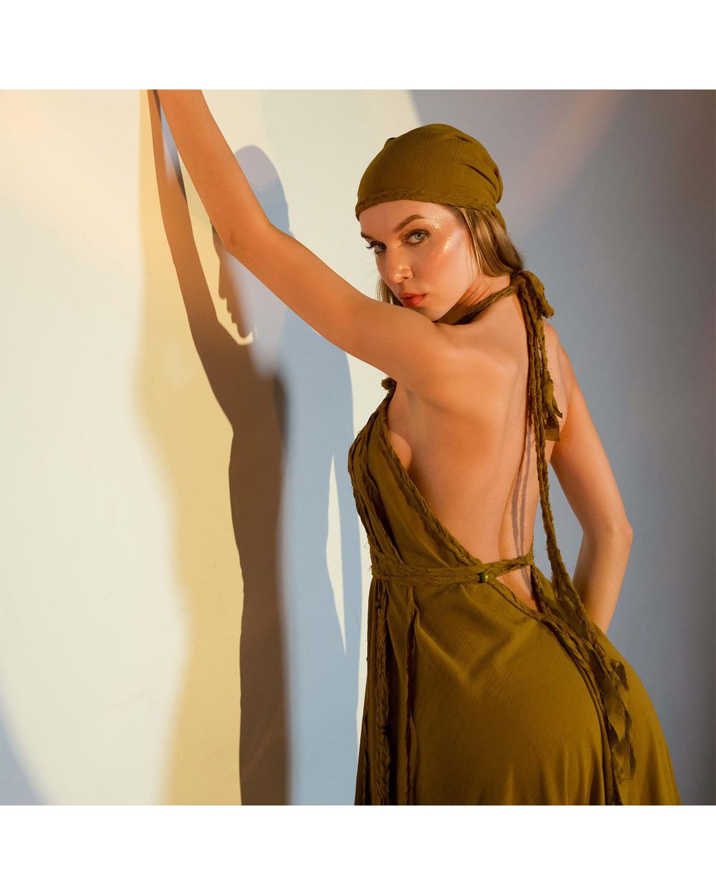 Zhenabia Brown Kismet Dress