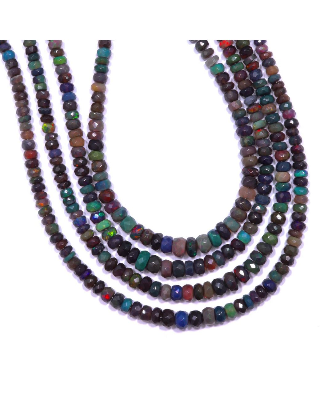 Mineralgems•Studio Blue Opal Necklace For Him for men