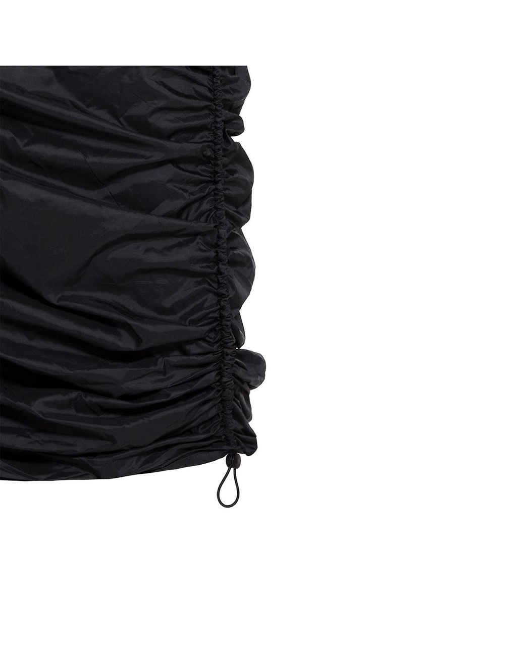 Audrey Vallens Black Spades 2 Gathered Seam Tank Top Dress