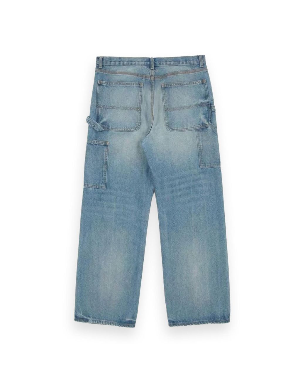 NOEND Blue Carpenter Straight Leg Denim for men