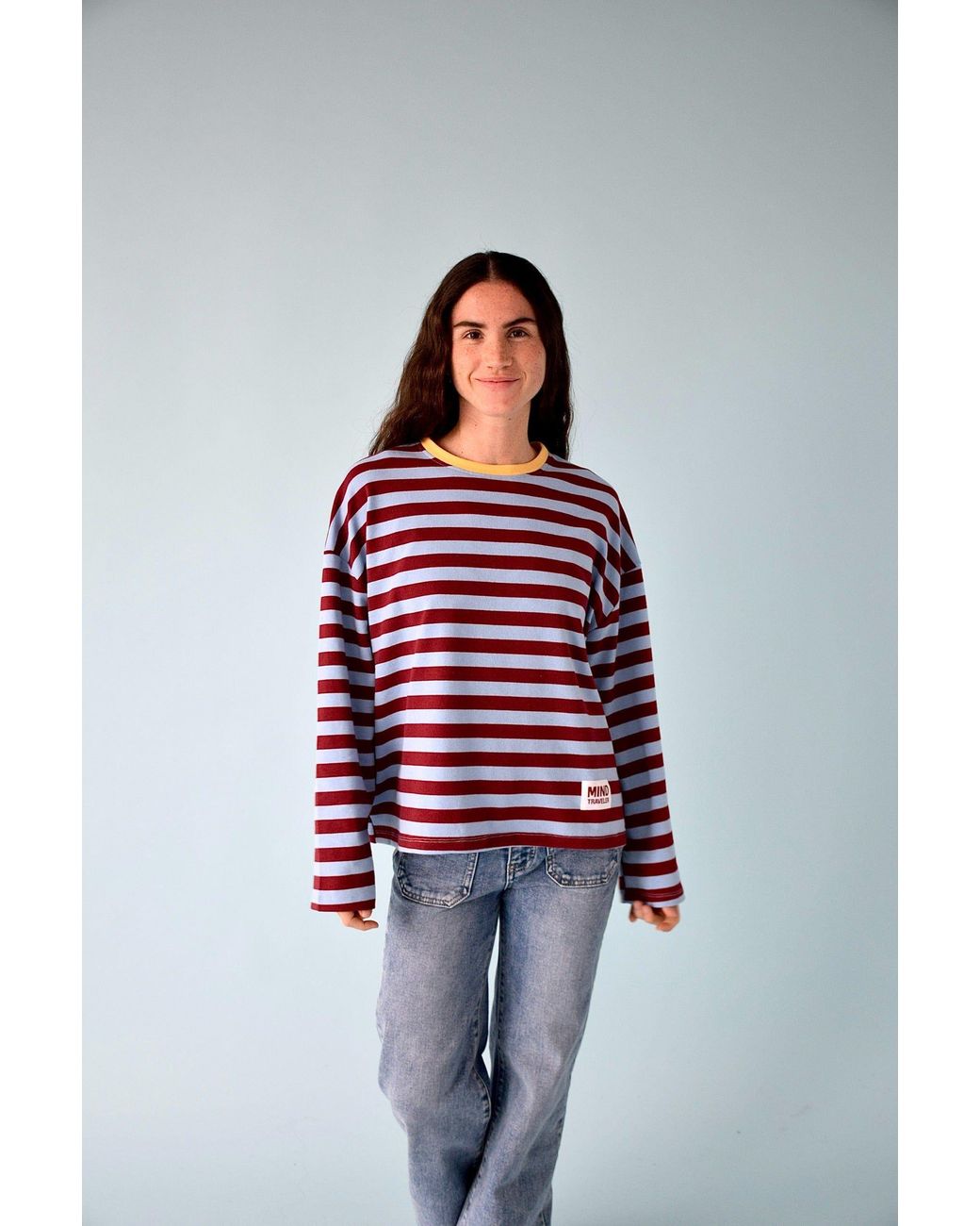 Mind Traveler Red Nuria And Burgundy T-Shirt