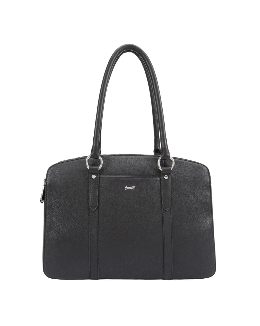 Paul Costelloe Black Laurent Leather Tote