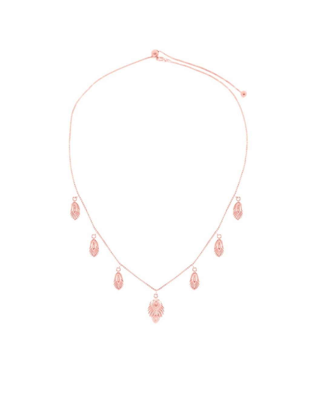Seven Saints Metallic Artemis Slider Choker Necklace