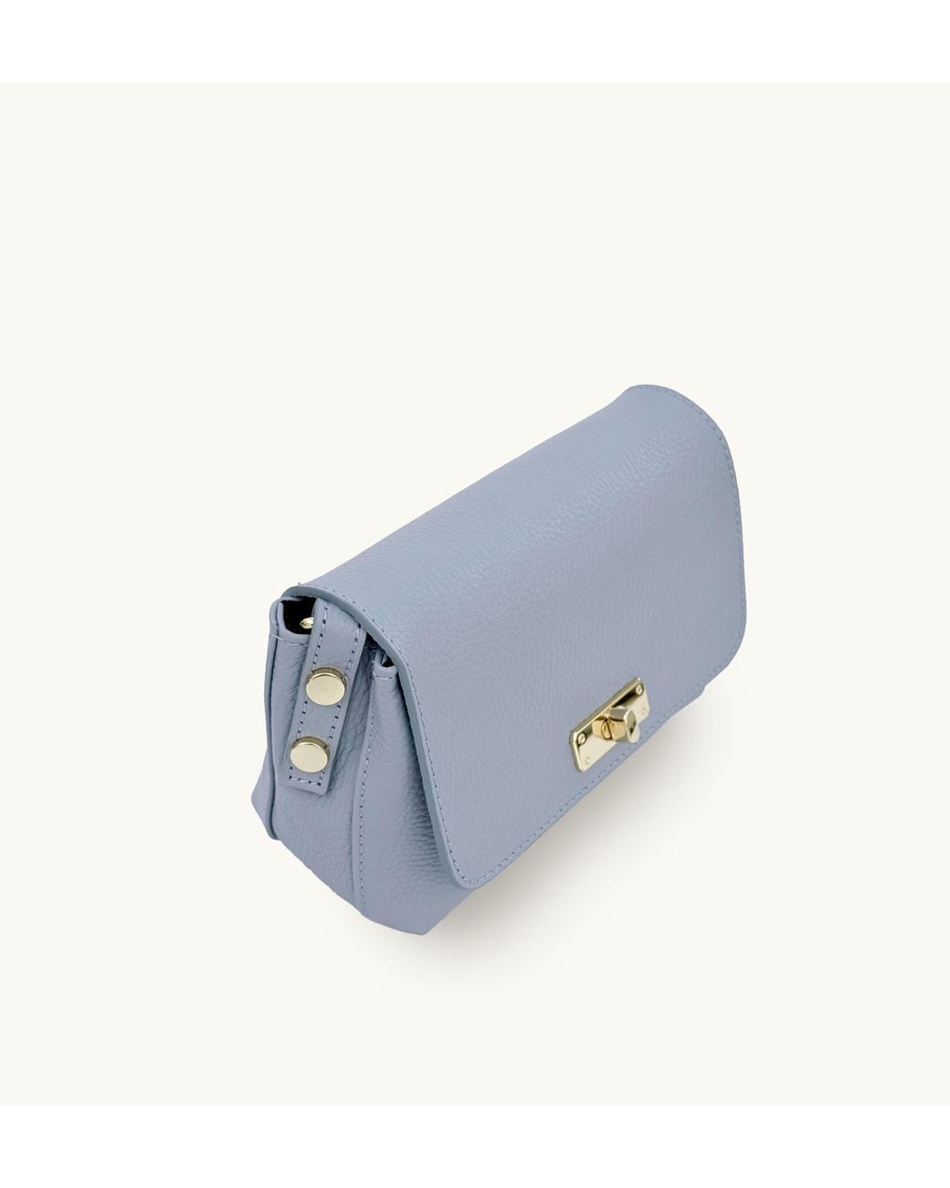 Apatchy London Blue The Maisie Mini Sky Leather Bag