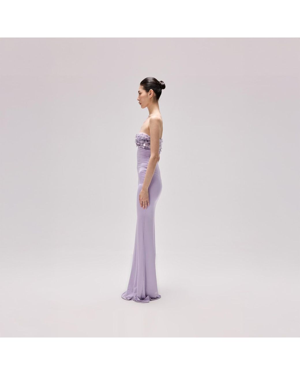 Herfetch Purple Neutrals Maxi Dress-Lilac