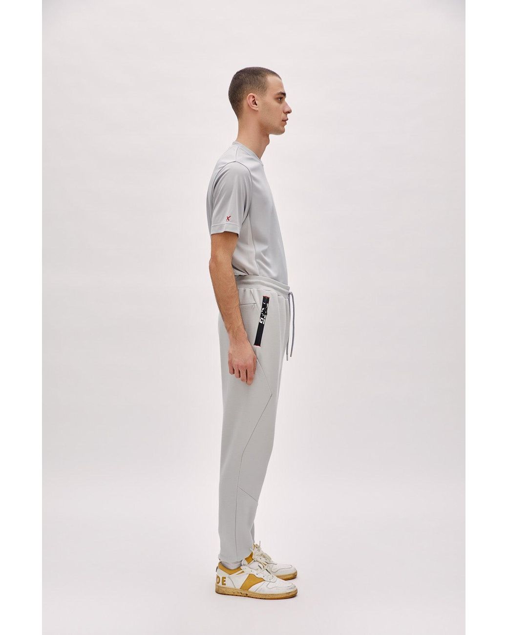 Pcfg Gray Comfort Track Sweatpant for men