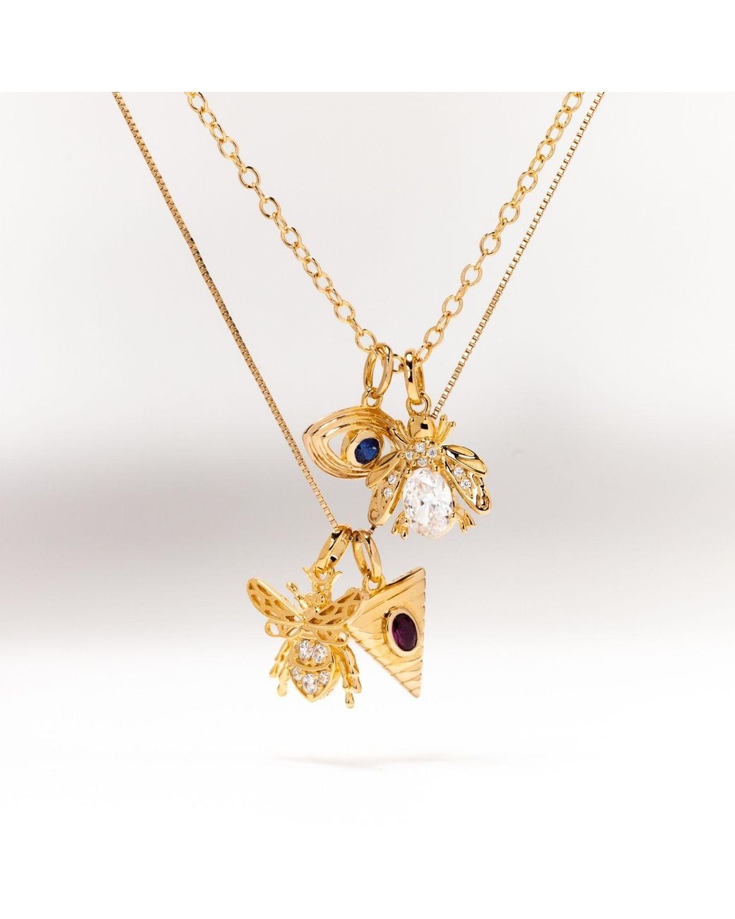 Belinda Jewelz Metallic Bee Charm