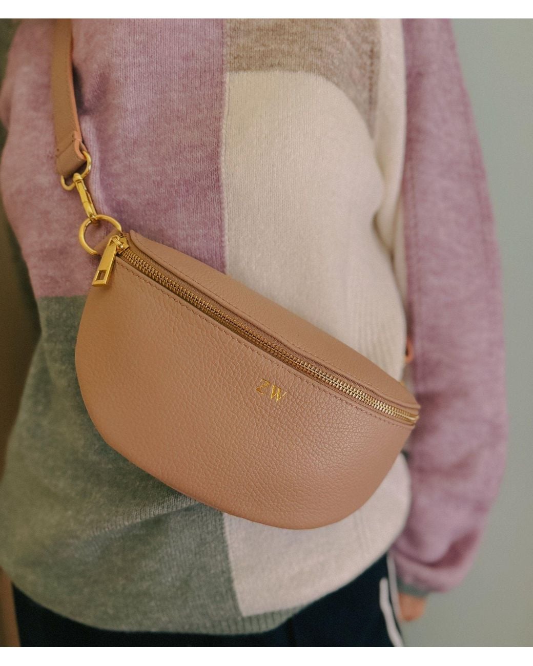 Betsy & Floss Brown Zadar Crossbody & Waist Bag