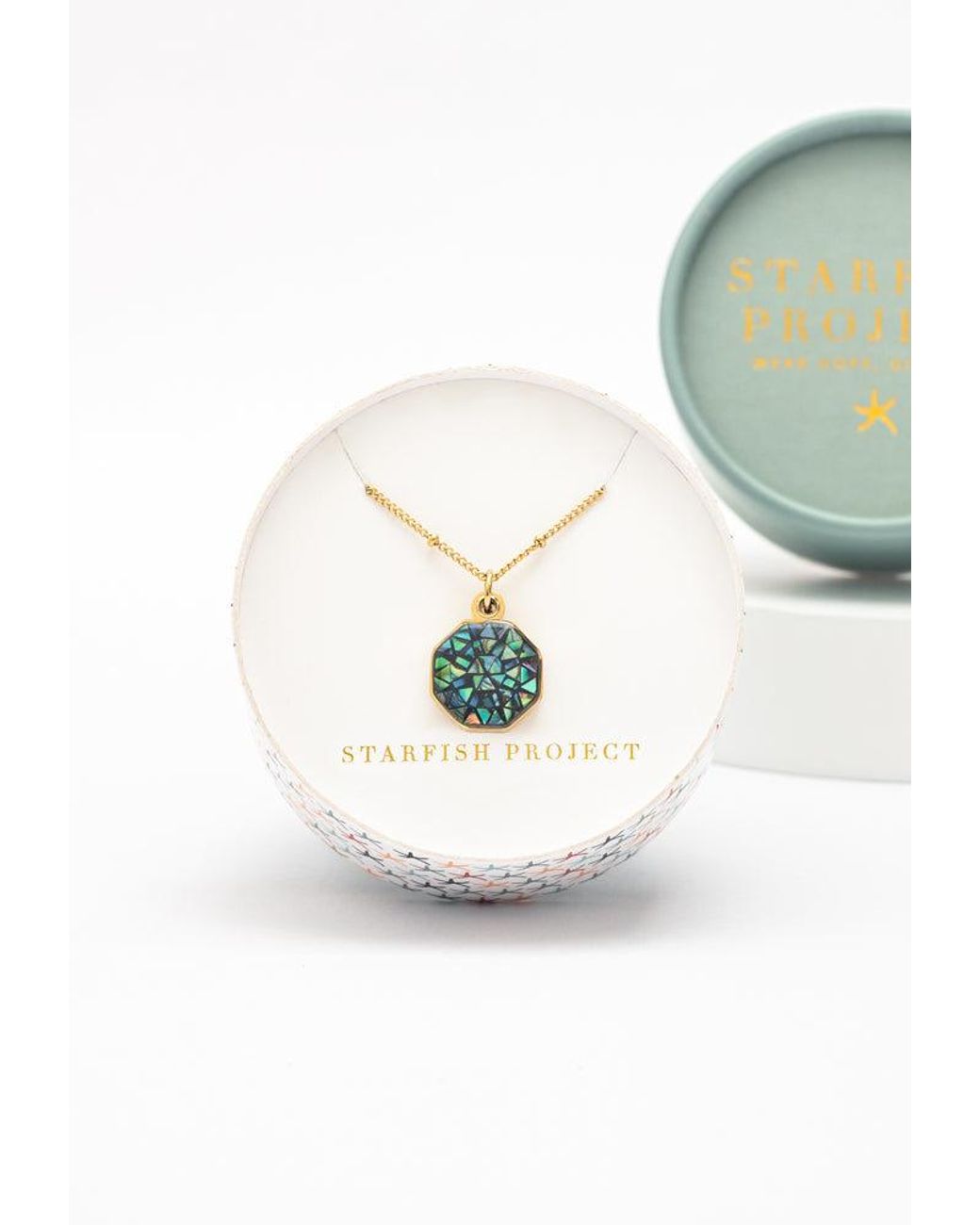 Starfish Project Blue Cherished Reflections Locket