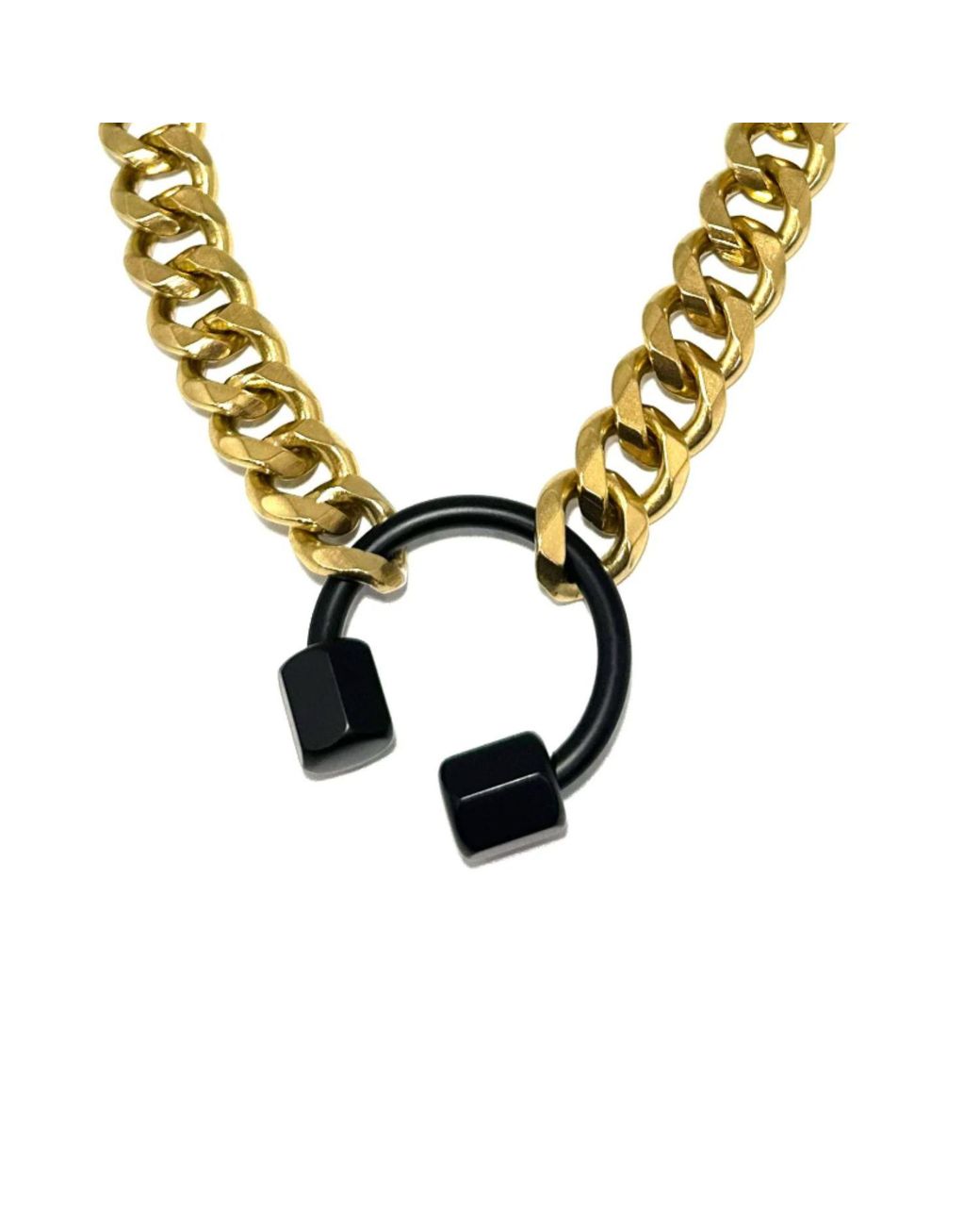 Rachel Nathan Metallic Outlaw: Matte Necklace