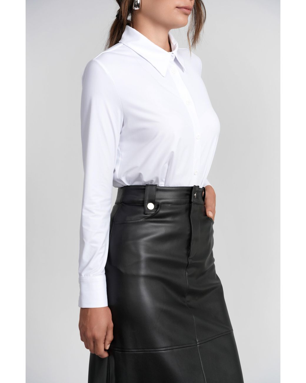 Luum White Theo Bodysuit