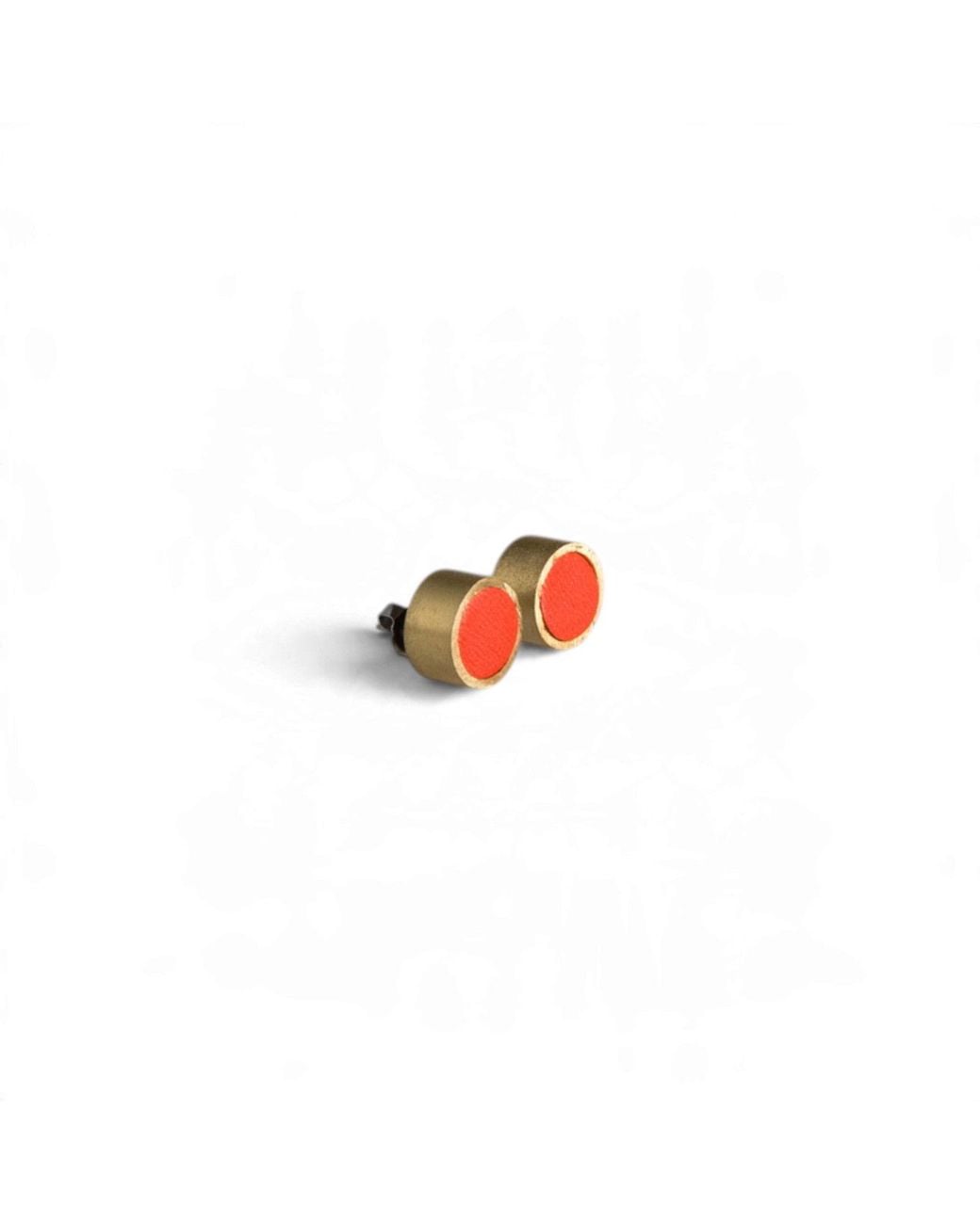 Svetlana Vukov Red Dot Stud Earrings
