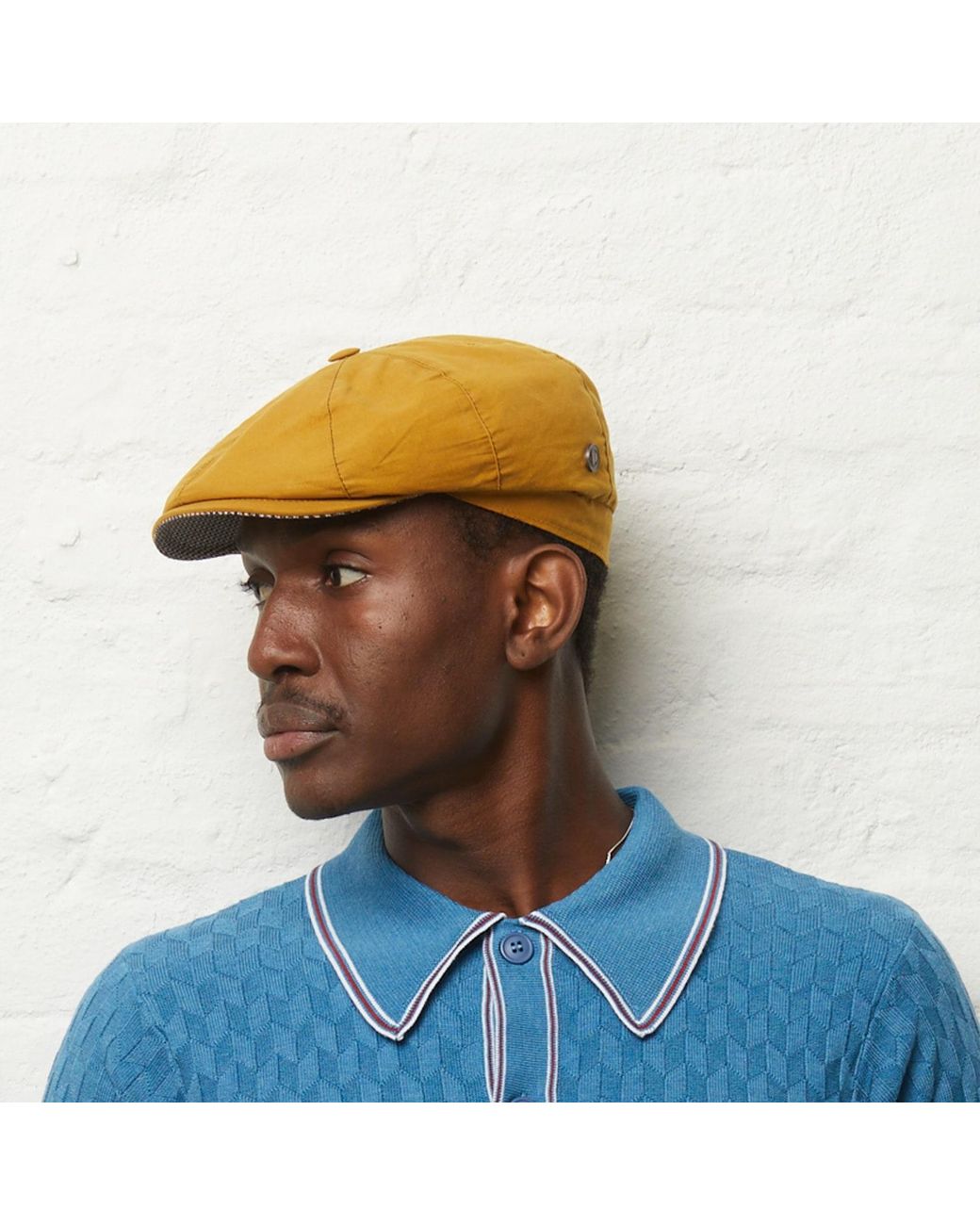 Dasmarca Hats Josh Dijon Italian Waterproof Newsboy Bakerboy Cap