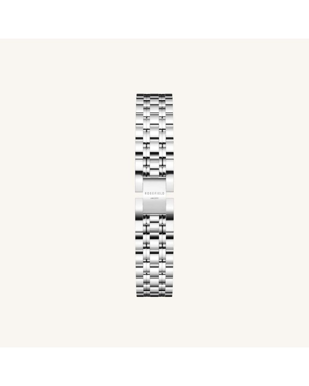 ROSEFIELD Metallic Octagon Xs Steel And Dial Watch