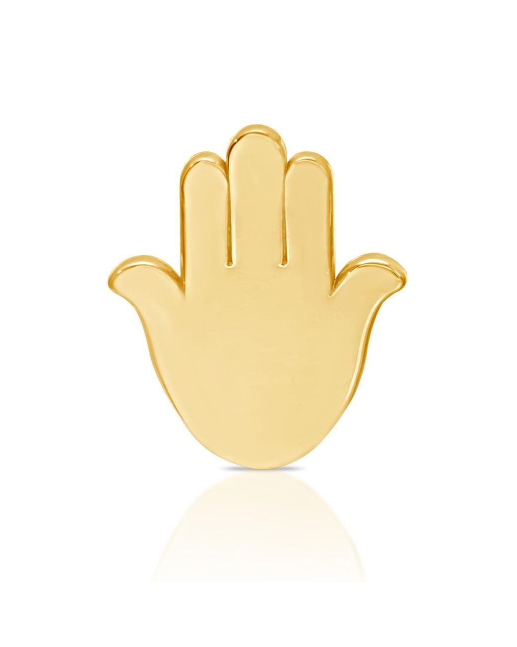 Maya Brenner Metallic Charm Stud